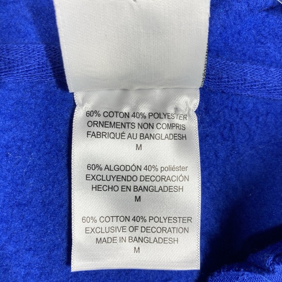 Buffalo Sabres Hockey Hoodie Adult Medium Blue Pullover Sweatshirt NHL‎   NEW - Picture 8 of 11